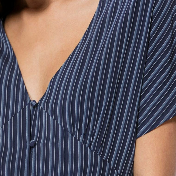 Paige Cherelle Rich Navy Mini dress Small - Picture 6 of 12